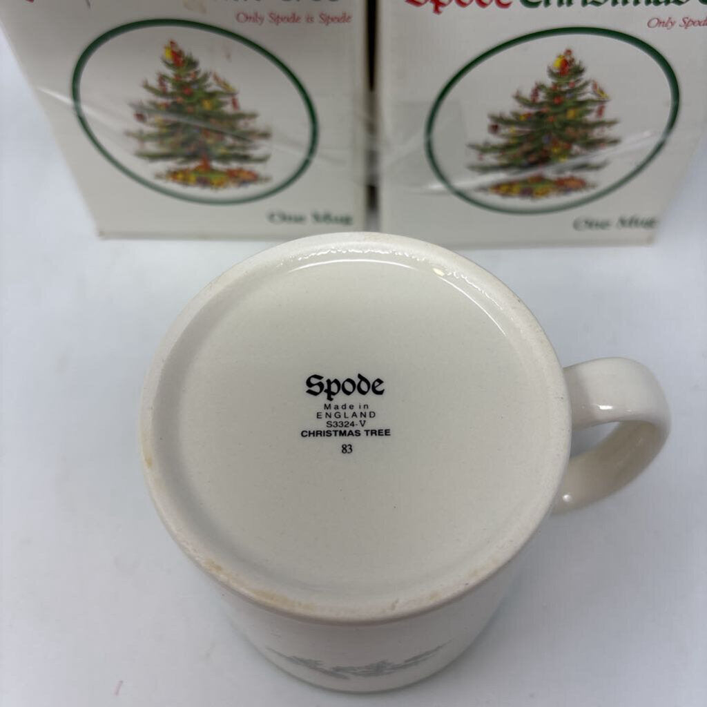 SPODE Mugs in Box 4 PC