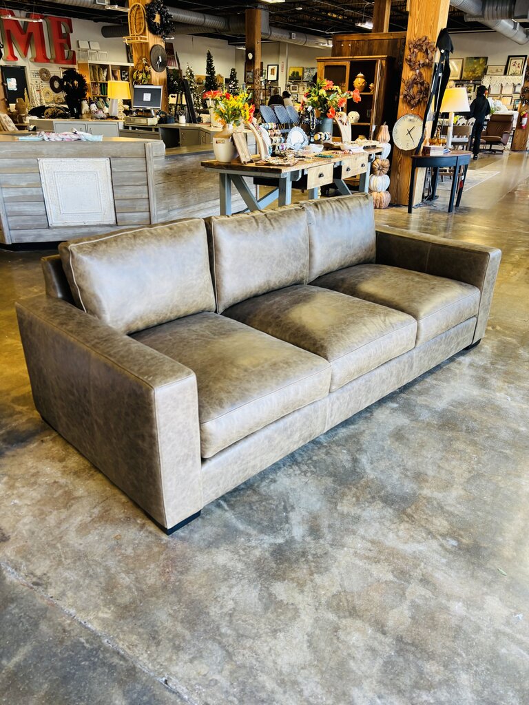 Leather Sofa 8 FT