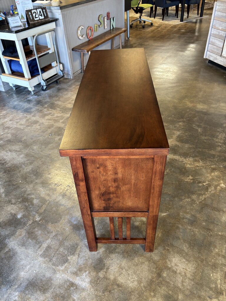 Mission Style Sideboard 54 X 18 x 36.5