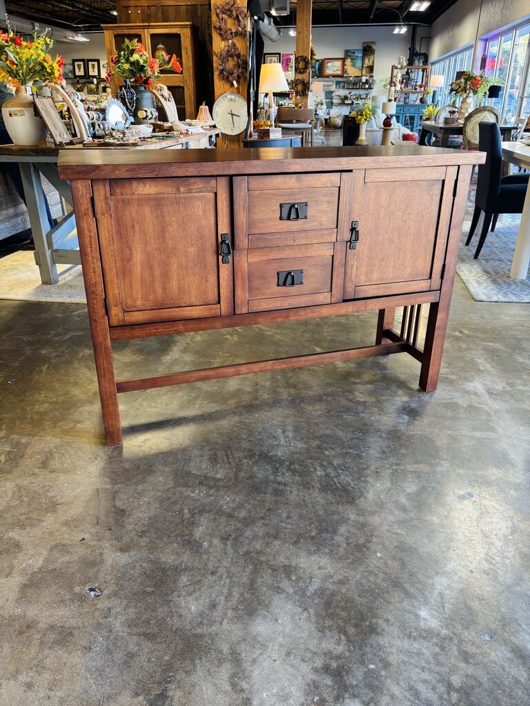 Mission Style Sideboard 54 X 18 x 36.5