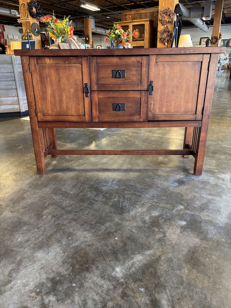 Mission Style Sideboard 54 X 18 x 36.5