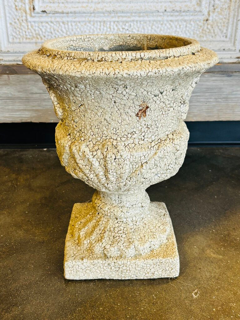 Crackled Urn Planter