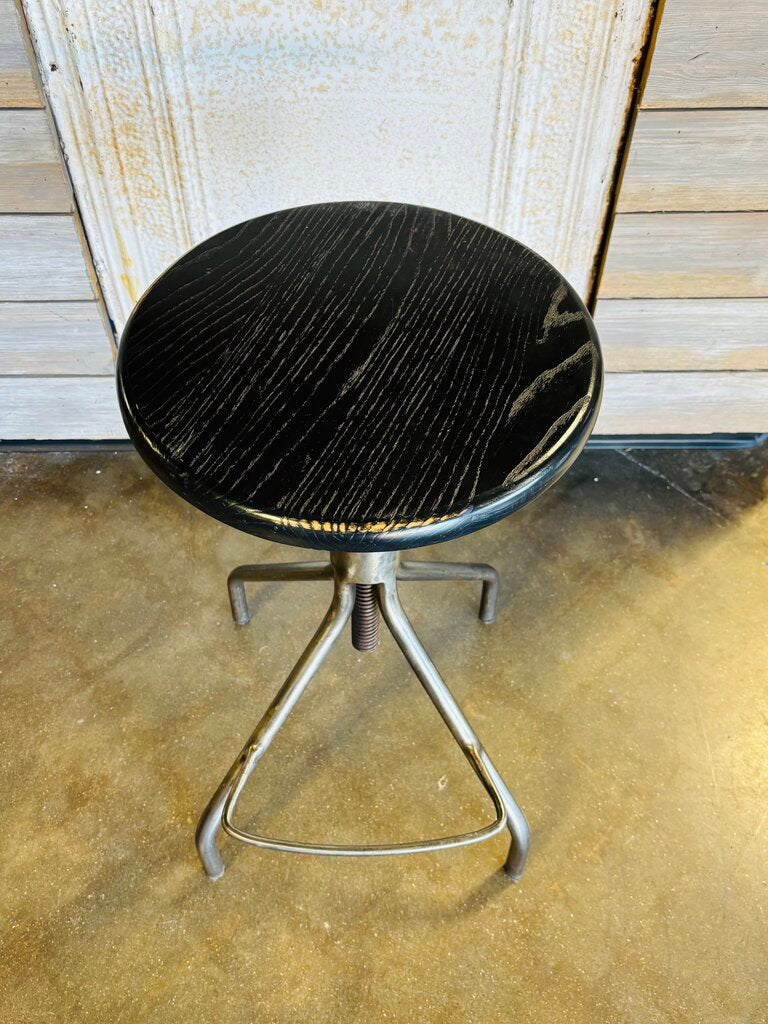 Industrial Adjustable Counter Stool
