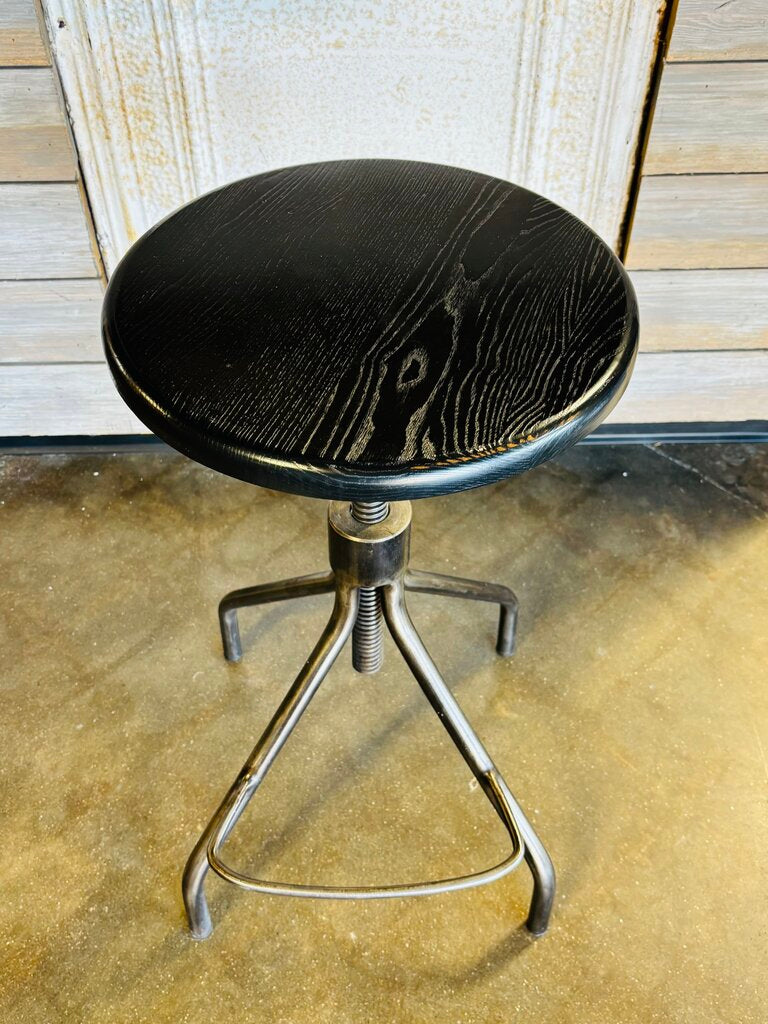 Industrial Adjustable Counter Stool