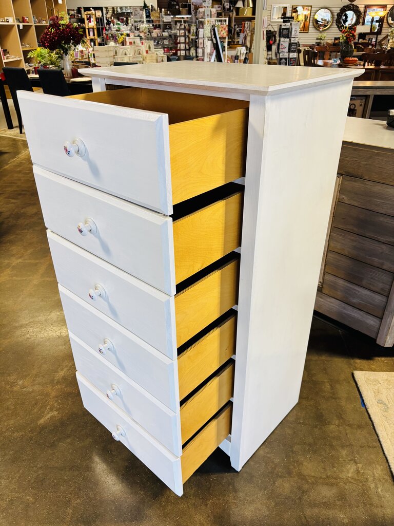 Tall Wood Dresser