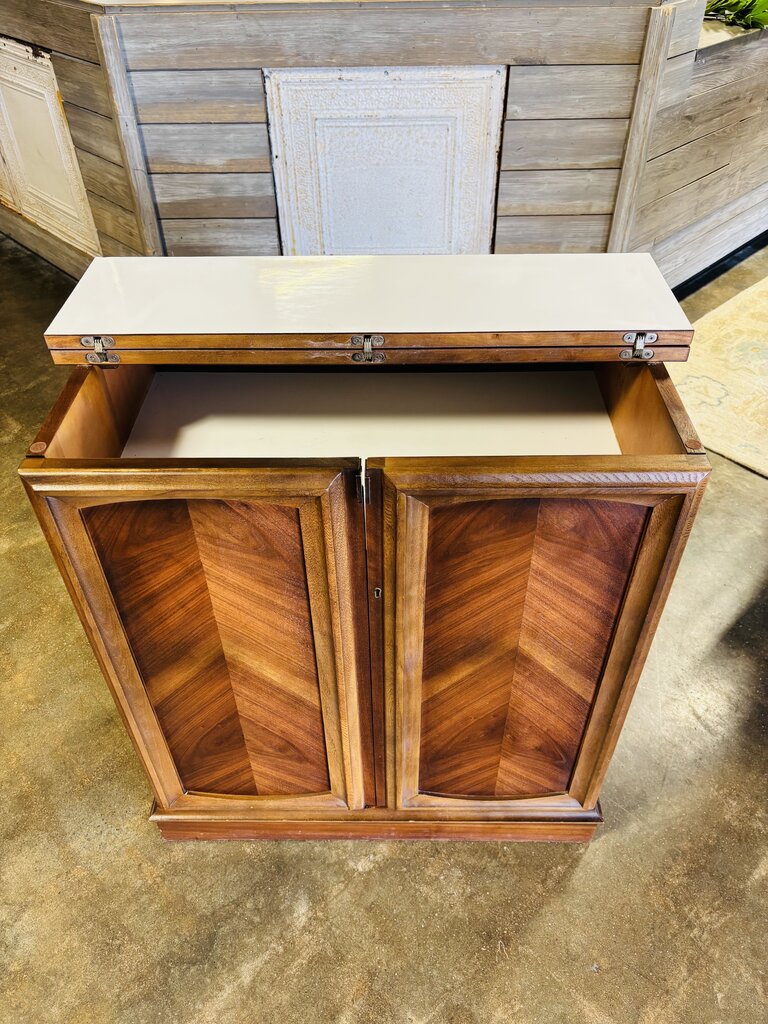 MCM Liquor Cabinet Formica Top