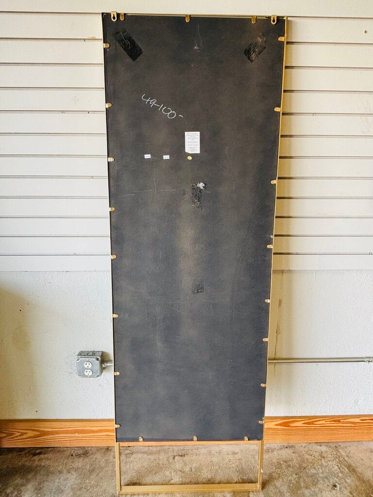 Leaning Floor Mirror with Open Base 24 X 72 X 4
