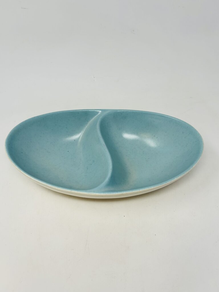 Vintage MCM Divided Ceramic Dish