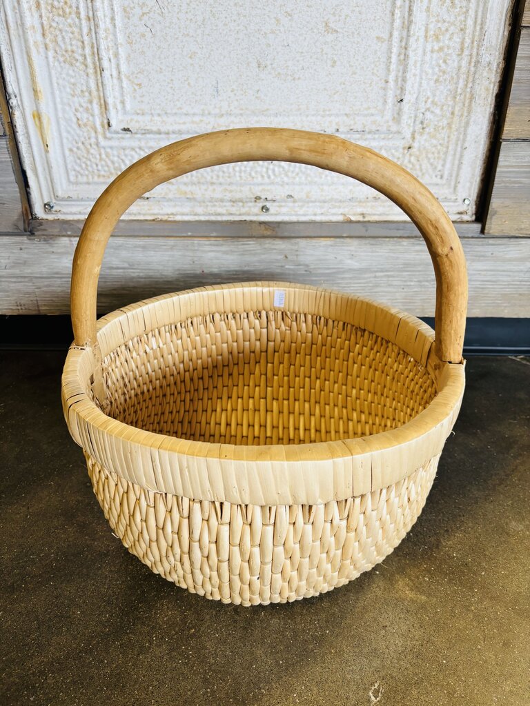 Hand Woven Handle Basket