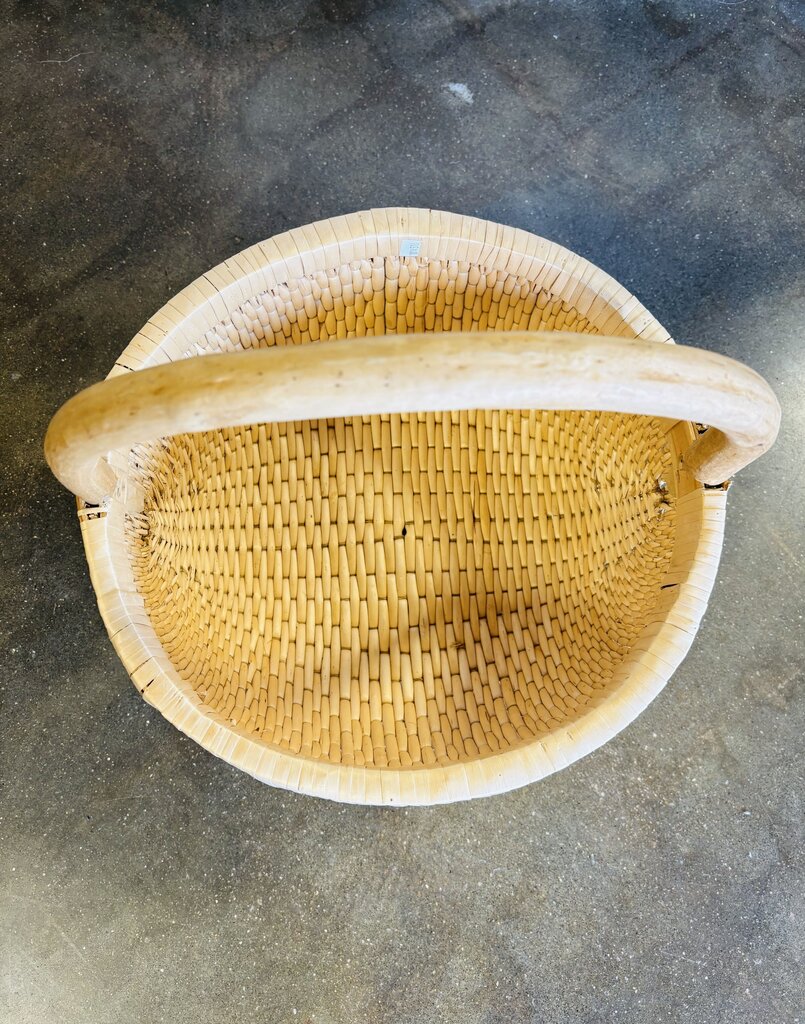 Hand Woven Handle Basket