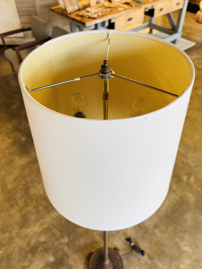 Metal Column Floor Lamp
