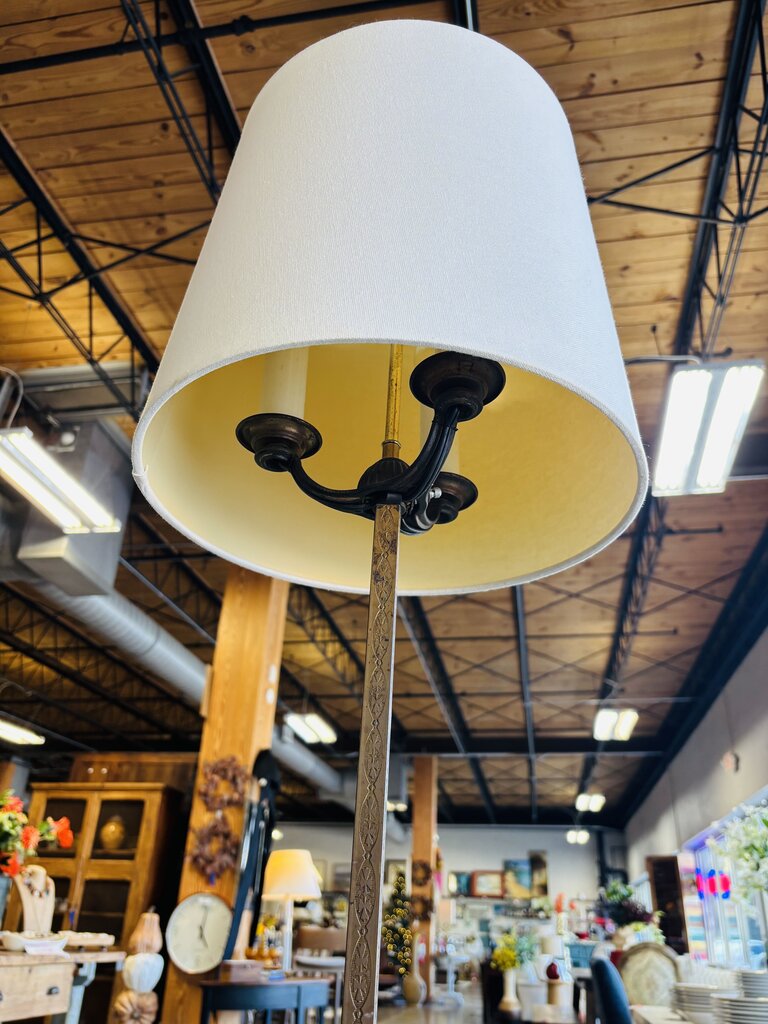 Metal Column Floor Lamp