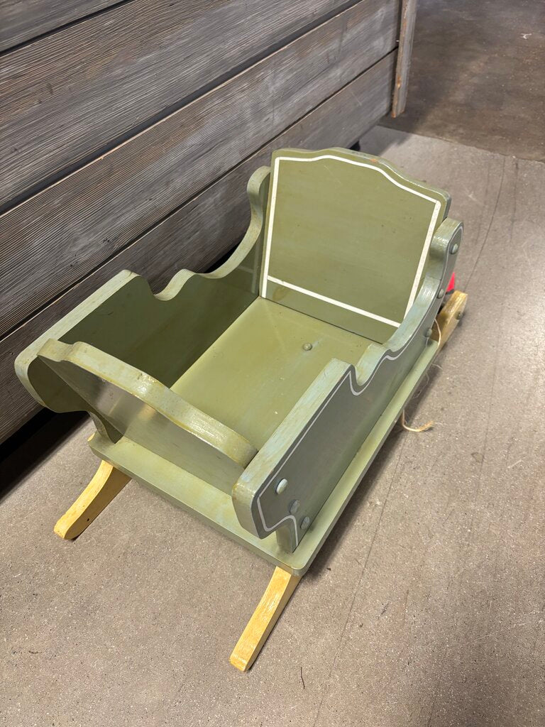 Handmade Santa Sled