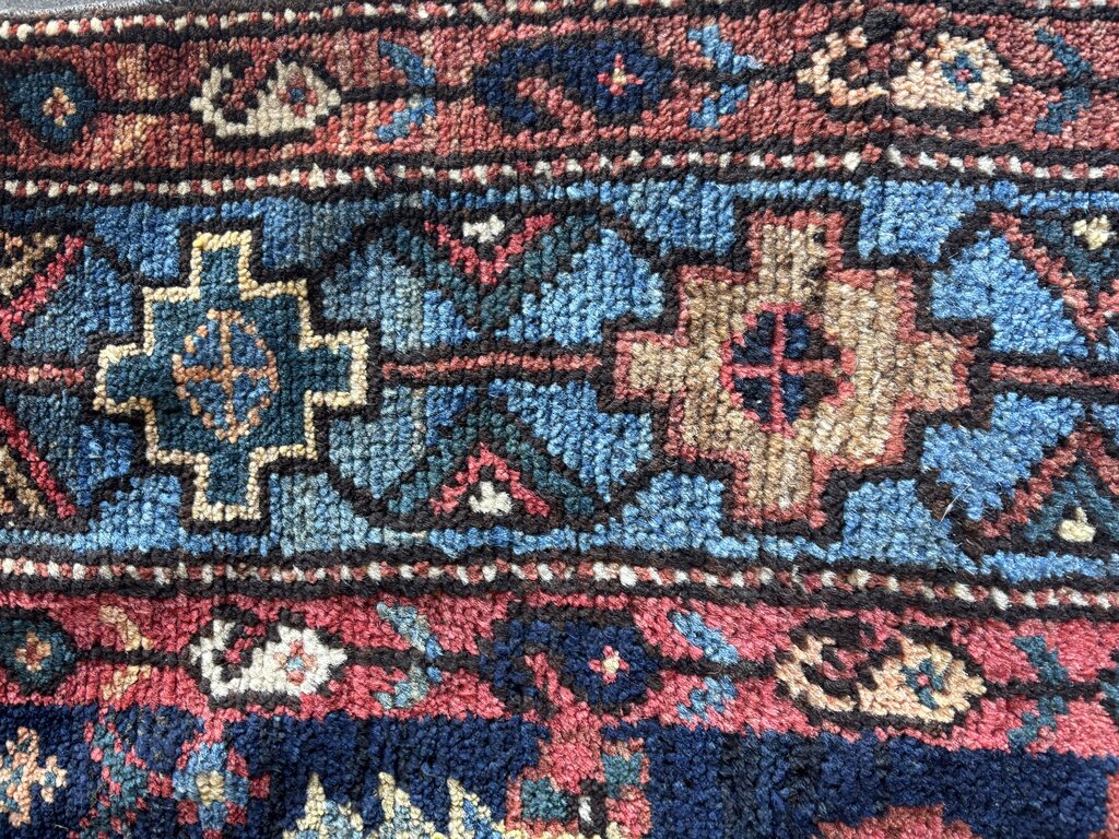 Kurdish Iran Hand Woven Runner 3.6 X 10