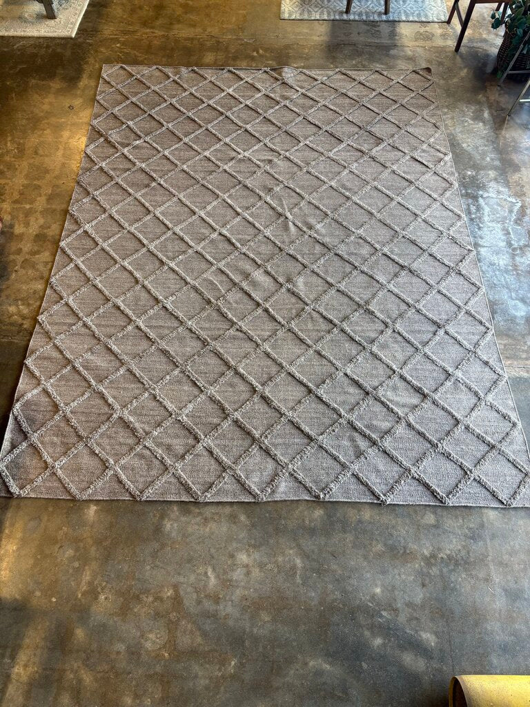 Diamond Tufted Shag 9 X 12 Rug