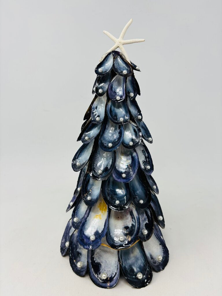 Mussel Shell Coastal Tree from Nantucket
