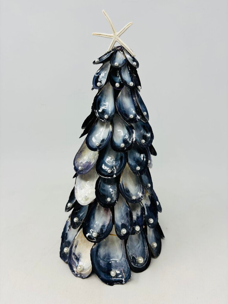 Mussel Shell Coastal Tree from Nantucket