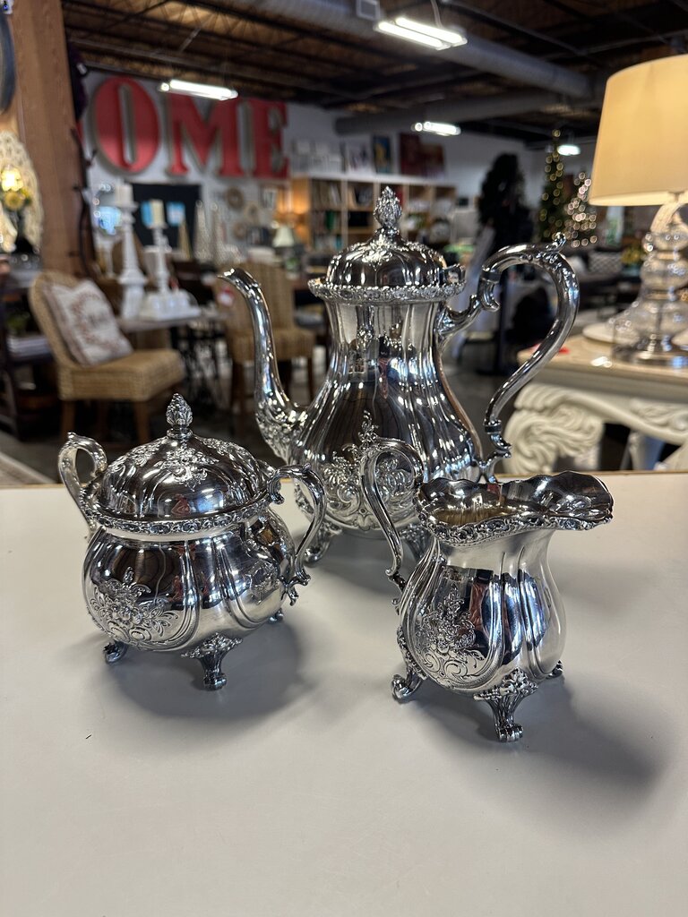 Silverplate Tea Set
