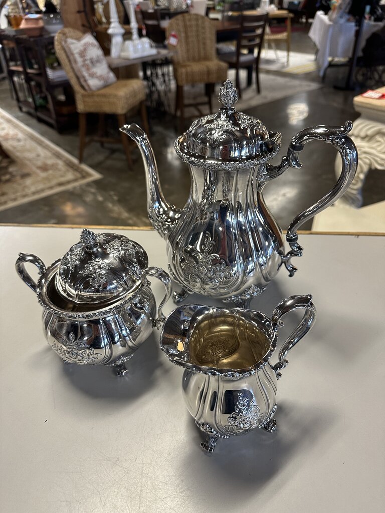 Silverplate Tea Set