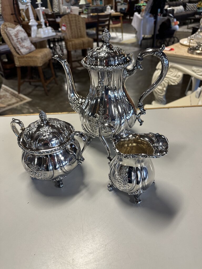 Silverplate Tea Set