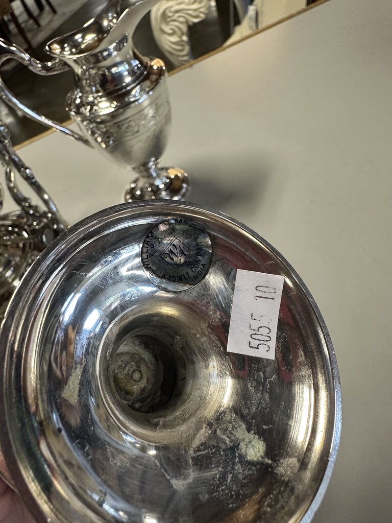 Silverplate Tea Set William Adams