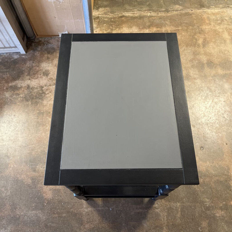 Painted End Table 24 X 18.5 X 30