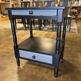 Painted End Table 24 X 18.5 X 30