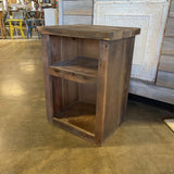 Wood End Table 17 X 18.5 X 26