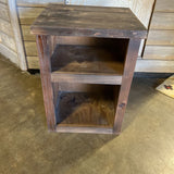 Wood End Table 17 X 18.5 X 26
