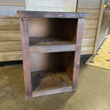 Wood End Table 17 X 18.5 X 26