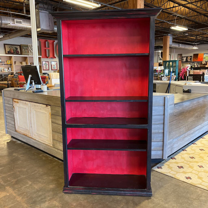 Painted Bookcase 40 X 14 X 73