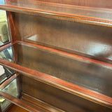 Lighted Cabinet w/ Glass Shelves 84x45x17